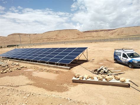 Panneau solaire Maroc .